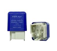 1/2PCS #28300-46010 056800-1340 4-Pins 12V Automotive Relay Compatible With Scion XA XB Camry C&o&r&o&l&la For L&e&x&u&s(White 2PCS)