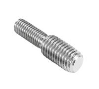 1/2pcs 304 Stainless Steel Double Head Transfer Screws M3 M4 M5 M6 M8 M10 M12 M14 M16 Thread Adapter Male to Male(M10x25-M20x25(1pcs))