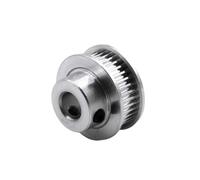 1/2PCS 3D Printer Parts GT2 Timing Pulley 2GT 38T/42T/44T Tooth Teeth Bore 5/6/6.35/8/10/12~15mm Synchronous Wheels Width 6 Mm Belt(38T Bore 6.35mm,1PC)