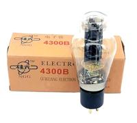 1/2PCS 4300B vacuum tube Titanium Plate Golden Grid Replace WE300B 300B 300B electron tube(1 PCS)