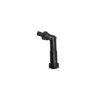 1/2pcs Black 102 Degree Motorcycle Ignition For Spark Plug Cap Resistor Cover For 10mm/12mm Threaded Motorbike Parts Universal Switch Plug(A)