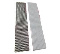 1/2Pcs,Compatible for Hitachi,Compatible for Mitsubishi,Electric,Compatible for Panasonic,Compatible for Sharp,Compatible for Hisense,Air Conditioning Purification Air Filter Cotton(20.0X 4.5cm 2PCS)