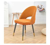 1/2Pcs Curved Chair Cover Hollow Back Jacquard Arc Armchair Covers Dining Chair Covers Spandex Home Bar Hotel Chair Cover Chair Covers (Color : A7 Chair Cover, Specification : 2 Pieces)