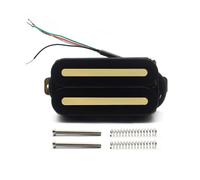 1/2PCS Electric Guitar N-10K/B-16K Pickup | Ceramic,Dual Rail,Humbucker,(Black w GD Blade B)