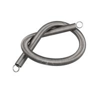 1/2Pcs Extension Spring 0.3mm-0.9mm Wire Diameter 3mm-10mm OD 300mm Free Length Spring Steel Small Dual Hook Coil Tension Spring(0.5x5x300mm 1pcs)