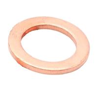 1/2pcs Extra Thick 4mm Solid Copper Washer Shim Flat Ring Gasket Rings Seal Plain Washers M6-M50(M6x12 2pcs)