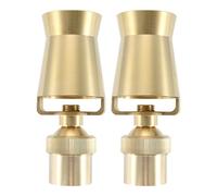 1/2Pcs Fountain Nozzle Spray G1in DN25 Adjustable Fit for Fountain Pond Sprinkler Head for Garden Amusement Park Museum Library,practical