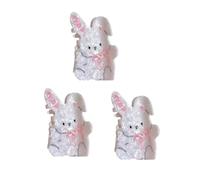 1/2pcs Gentle bow, little rabbit, super cute pink shark clip, niche headband, sweet hair accessory(3pcs)