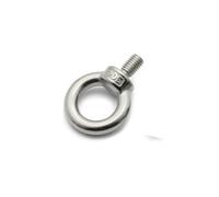 1-2PCS Lifting Eye Nuts/screw Ring Eyebolt Ring Hooking Nut Screws M3 M4 M5 M6 M8 M10 M12 304 Stainless Steel(Lifting Eye Screws,M3 2pcs)