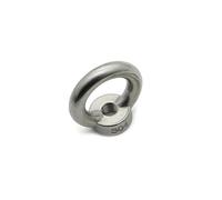 1-2PCS Lifting Eye Nuts/screw Ring Eyebolt Ring Hooking Nut Screws M3 M4 M5 M6 M8 M10 M12 304 Stainless Steel(Lifting Eye Nuts,M8 2pcs)