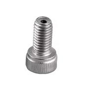 1/2pcs M1.6 M2 M2.5 M3 M3.5 M4 M5 M6 M8 M10 Stainless Steel Hollow Hole Through Air-out Pass Hexagon Hex Socket Cap Head Screw Bolt(5mm,2pcs M5)
