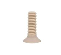 1-2PCS M5 M6 PEEK Hexagon Hex Socket Flat Countersunk Head Screw Bolt