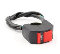 1/2pcs Motorcycle Handlebar Switch ON OFF Headlight Horn Control Modification Switch 22mm Button Accessories12V Motorcycle Modified Switch Handlebar Ignition Switch
