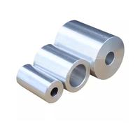 1-2pcs OD 26mm Aluminum Bushing Gasket M10 M12 M14 M16 Flat Washer,D10.2xD26xL(L 13mm(2pcs),D12.2xD26xL)