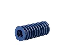 1/2PCS Outer Diameter 18mm Inner 9mm Length 20-150mm Blue Spiral Stamping Compression Die Spring 65MN Steel Multifunction(18x9x100mm,1PCS)