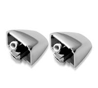 1/2pcs Outside Door Handle End Cap Cover Chrome for Hummer H3 2006 2007 2008 2009 2010 Front Or Rear Door Handle Trim Cover Anti-Slip(2PCS)