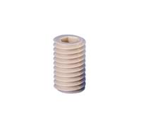 1-2pcs PEEK Plastic Nylon Insulated Hexagon Set Headless Screw M4 M5