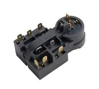 1/2pcs Refrigerator Starter Compressor Overload Protector Start Relay QP3-12A Household Appliance Accessories(1pcs)