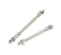 1/2PCS Solid Axle Hub 6200RS Bearings Front Rear MTB Bike Shaft Set(5)