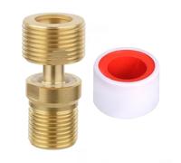 1/2pcs Solid Brass Adjustable Shower Adapter Angle Valve With Adjustable Swivel Design For Multiple Angles For Shower Faucet Connection(1pcs)