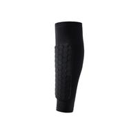 1/2Pcs Sports Soccer Shin Guard Pad Sleeve Sock Leg Support Football Compression Calf Shinguard for Adult for Boys(1Pc Black,M)