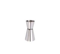 1/2PCS Stainless Steel Cocktail Shaker 25/50ML or 20/40ml Measure Cup Dual Shot Drink Spirit Measure Jigger Kitchen Gadgets Bar Tools for drinks(1PC 25 to 50ML)