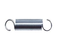 1/2Pcs SUS304 Stainless Steel Double S Hook Extension Tension Springs 1.8mm Wire Diameter Helical Pullback Coil(50mm (2Pcs),20mm)