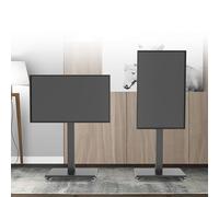 1/2PCS TV Floor Stand - For 32-65 Inch LED Flat Sn Portable Floor TV Stand Holds, Mobile TV Cart On Wheels, Horizontal And Vertical Sn Fixed, Up To 100kg