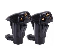 1/2Pcs Windshield Washer Spray Nozzle - Dual Hole Jets For Car Wiper System For Auto Glass Water Sprayer Wiper Windshield Washer Washer Nozzle Parts(2pcs)