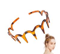 1/2Pcs Zig Z-ag Shark Tooth Hairband - Comfort Wavy Hair Bands For Women | Shark Tooth Hair Bands For Women Men Girls | Tooth Hair Comb Headband