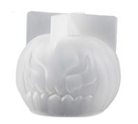 1/2Piece Angry Pumpkin Scenteds Silicone Mold Halloween Smilings Pumpkin Aromatherapys Resin Molds Home Plasters Skull Aromatherapys Mold