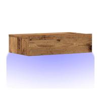 1/2x Bedside Cabinet 60x35 cm Chipboard Nightstand Table Multi Colors vidaXL