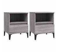 1/2x Bedside Cabinet Bedroom Furniture Nightstand Cabinet Multi Colours vidaXL