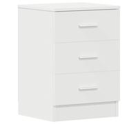 1/2x Bedside Cabinet Chipboard Bedroom Nightstand Stand Multi Colours vidaXL