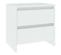 1/2x Bedside Cabinet Chipboard Home Side End Accent Table Multi Colours vidaXL