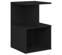 vidaXL Bedside Cabinet Old Wood 35x35x55 cm Engineered Wood