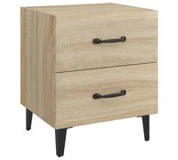 1/2x Bedside Cabinet Engineered Wood End Table Nightstand Multi Colours vidaXL