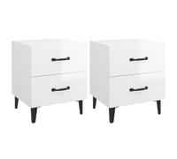 1/2x Bedside Cabinet Engineered Wood End Table Nightstand Multi Colours vidaXL