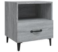 vidaXL Bedside Cabinet with Drawer 2 pcs Artisan oak 40 x 35 x 47.5 cm