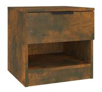 1/2x Bedside Cabinet Engineered Wood Home End Side Table Multi Colours vidaXL