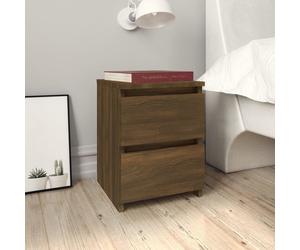 1/2x Bedside Cabinet Engineered Wood Nightstand End Table Multi Colour vidaXL