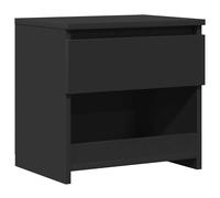 vidaXL Bedside Cabinet Sonoma Oak Engineered Wood Nightstand Drawer Cabinet