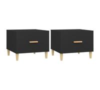 1/2x Coffee Table Engineered Wood Couch Accent End Table Multi Colours vidaXL