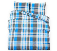 1/2x Duvet Cover Set Cotton Duvet Slipcover Sheet Multi Colours/Sizes vidaXL