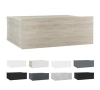 Floating Nightstands 2 pcs White 40x30x15cm Chipboard