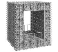 1/2x Gabion Basket Post Patio Planter Gabion Post Rails Multi Sizes vidaXL