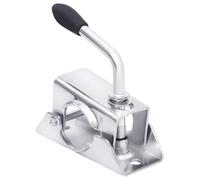 vidaXL Jockey Wheel Clamp 13.5x6.5x14 cm Galvanised Steel
