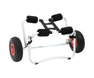 1/2x Kayak Trolleys Aluminium Boat Trailer Canoe Carrier Transport Cart vidaXL