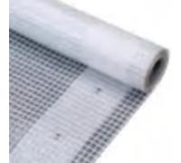 1/2x Leno Tarpaulin White Ground Sheet Cloth Cover Tarp Multi Sizes vidaXL