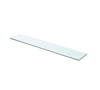 1/2x Shelves Panel Glass Clear Sheet Shelf Panel Ledge Multi Sizes vidaXL